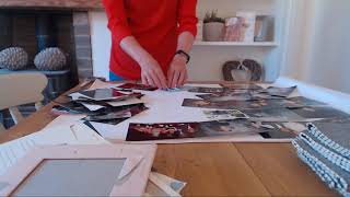 ASMR Sorting And Organising Photo Collage No Talking Intoxicating Sounds Sleep Help Relaxation [upl. by Marek]