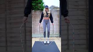 HOW LONG SHOULD YOUR JUMP ROPE BE jumprope skipping tutorial [upl. by Annayhs871]