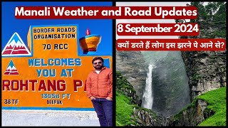 Rohtang Pass Atal Tunnel Solang Valley Manali Latest Weather amp Road Updates Today [upl. by Gentes]