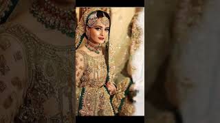 Pakistani actress bridal photoshoot ayezakhan bridal foryou smartcollection111 [upl. by Hutton869]