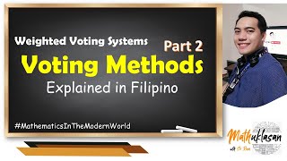 Weighted Voting Systems Voting Methods Part 2  Mathematics in the Modern World [upl. by Baer]