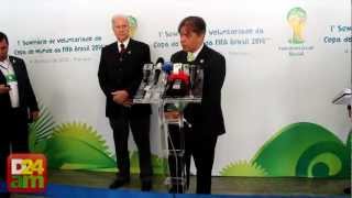 1º Seminário de Voluntariado da Copa do Mundo de 2014 acontece em Manaus [upl. by Arabelle]