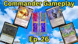 Commander Gameplay Ep26 Phelddagrif group hug v Wilhelt the Rotcleaver v Giada v Aurelia MTG EDH [upl. by Airad]