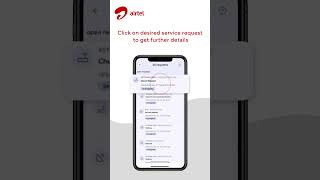 How to track service requests via Airtel Thanks app [upl. by Purdy]