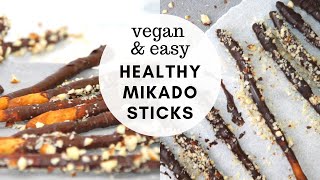 VEGAN MIKADO STICKS Healthy  Easy [upl. by Barthel]