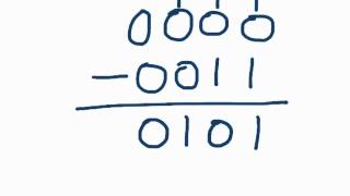 How to subtract binary numbers [upl. by Sverre307]