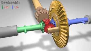 Differential Getriebe  Animation [upl. by Fitzgerald]