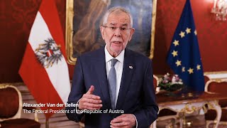 Opening Statement from Alexander Van der Bellen [upl. by Roxy455]