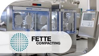 1090i WiP Tablet Press in Operation  Fette Compacting [upl. by Nosbig670]