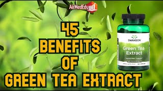 Metabolism booster supplements 45 Benefits of Green tea extract [upl. by Esirec831]