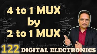 4 to 1 Multiplexer Design Using 2 to 1 Multiplexers Detailed Explanation and Circuit [upl. by Rabbaj]