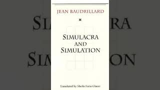 Simulacra and Simulation by Jean Baudrillard  Summary and Critique [upl. by Ferdinande]