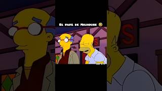 El Papá de Milhouse 🤣 thesimpsons homersimpson humor shorts shortsfeed shortsviral [upl. by Eilime716]