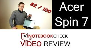 Acer Spin 7 Review and tests 14 inch fanless convertible [upl. by Llenna]