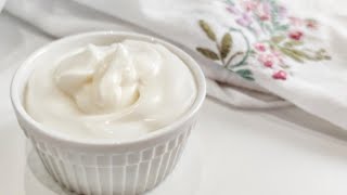 Maionese vegan allacquafaba  senza uova  con il Bimby [upl. by Aihsekin477]