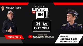 57° EP  Livre na Live MÔNICA TELES [upl. by Bolme279]