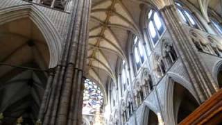 Evensong at Westminster Abbey  London [upl. by Ihcehcu]