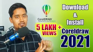 How to Download and Install CorelDraw 2021 in Hindi or Urdu  HABIBI GRAFIX [upl. by Sims]