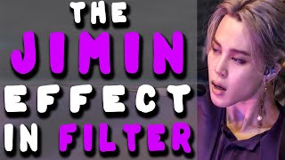 People react to JIMIN in Filter  BTS The Jimin Effect [upl. by Littman]