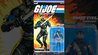 Super 7 G I Joe O Rings Snake Eyes super7 gijoe shorts [upl. by Angelika]