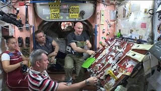 Space Station Live Thanksgiving Feast on Orbit [upl. by Holman]