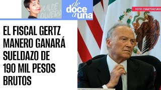 DeDoceAUna ¬ El Fiscal General criticado por falta de resultados devengará 190 mil pesos brutos [upl. by Kristal]