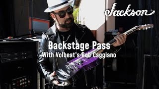 Volbeats Rob Caggiano Interview  Backstage Pass  Jackson Guitars [upl. by Wynn]