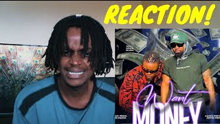 MONEY TALKS🔥🔥 Pallaso amp Konshens  WANT MONEY  Official Video  REACTION [upl. by Francisco]