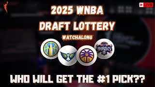 2025 WNBA Draft Lottery LIVE WATCHALONG  JAYJORDANTV [upl. by Uel]