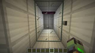 minecraft advanced elevator first test [upl. by Tj724]