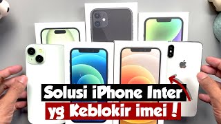 Solusi iPhone inter yg Keblokir IMEInya [upl. by Kanter]