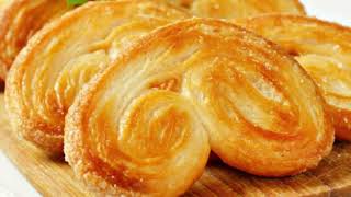 La recette palmier sucré LA PLUS FACILE ET RAPIDE palmier recipe [upl. by Boigie196]