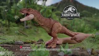 Jurassic World  Thrash ‘N Throw TRex™ Figure Official TV Commercial 30  Mattel Action [upl. by Orag206]