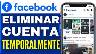 Cómo ELIMINAR mi CUENTA de Facebook TEMPORALMENTE 2024 [upl. by Subak]