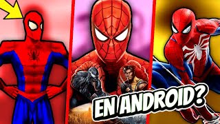 TODOS los SPIDERMAN que puedes jugar en ANDROID😲 [upl. by Childs309]