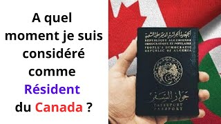 A quel moment je devient OFFICIELLEMENT quotRésident Permanentquot du Canada 🇨🇦  En algérien 🇩🇿 [upl. by Ehsom]