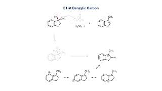 E1 Elimination at the Benzylic position [upl. by Alim273]