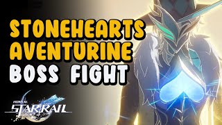 Ten Stonehearts Aventurine of Stratagems Boss Fight  Honkai Star Rail [upl. by Oker85]