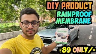 DIY Do it Yourself Rain Proof Membrane For ORVM at Just ₹89 Visibility Issues Resolve ❤️‍🔥💯 [upl. by Asilet374]