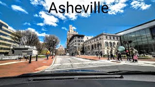 Asheville NC USA  Driving Downtown  Land Of The Sky [upl. by Kendyl447]