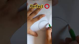 how o make perfect circle ⭕foryou shorts [upl. by Anyaled]