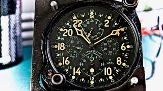 WWII Aircraft Clock E37500 Overview [upl. by Desireah]