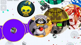 INSANE DESTROYING TEAMS🔥 AGARIO MOBILE [upl. by Novyat]