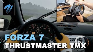 Thrustmaster TMX  Forza Motorsport 7 gameplay and test [upl. by Aisercal]