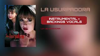 La Usurpadora  La Usurpadora Instrumental  Backings’s Vocals Official [upl. by Hunley]