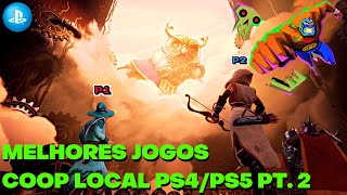 Top 20 Melhores JOGOS com TELA DIVIDIDA no PS4  PS5 Parte 2 [upl. by Beall]