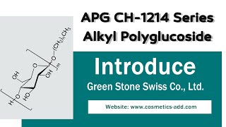 High Quality APG CH 1214 Series Alkyl Polyglucoside Suppliers [upl. by Ainak]