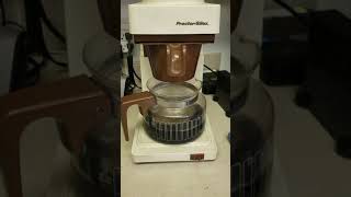 vintage coffee maker Proctor Silex [upl. by Ciredec]