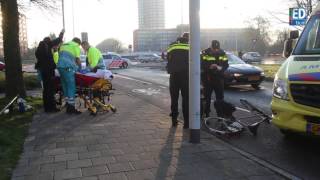 Fietser aangereden op Europalaan in Eindhoven [upl. by Kaitlynn831]