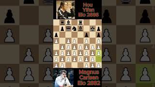 Magnus Carlsen vs Hou Yifan chess 1141 [upl. by Eicaj]